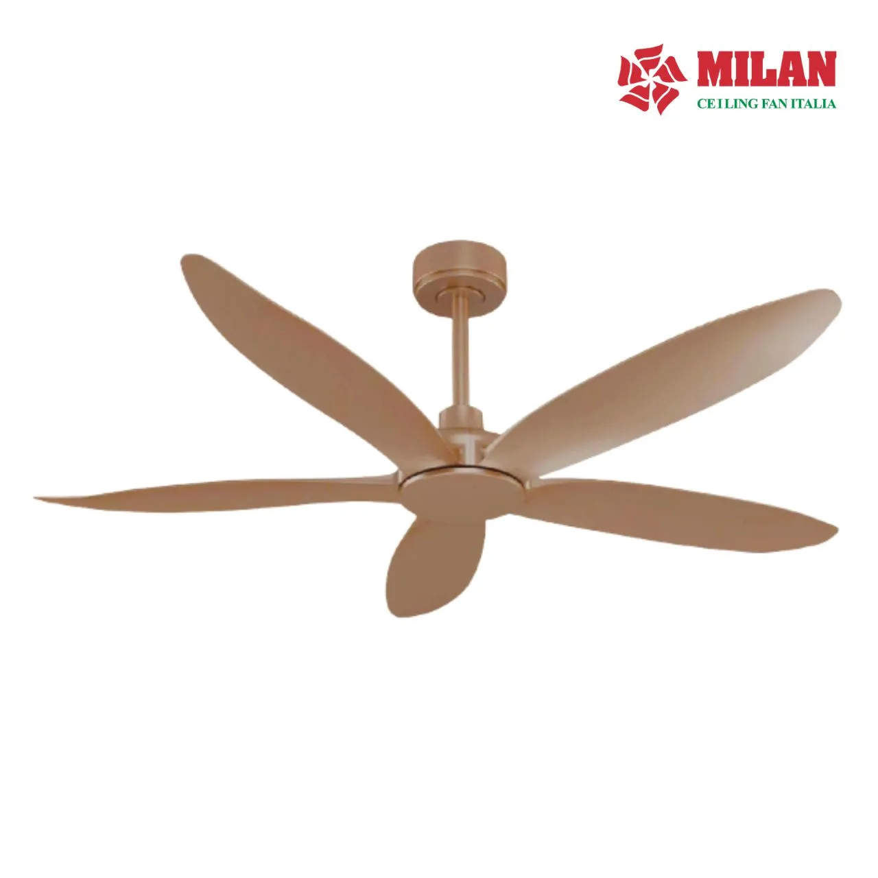 Quạt trần Milan FY586 - màu đồng cát